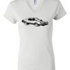 Women's Short Sleeve V-Neck T-Shirt Thumbnail