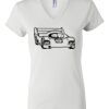 Women's Short Sleeve V-Neck T-Shirt Thumbnail