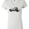 Women's Short Sleeve V-Neck T-Shirt Thumbnail