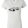 Women's Short Sleeve V-Neck T-Shirt Thumbnail