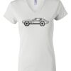 Women's Short Sleeve V-Neck T-Shirt Thumbnail