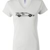 Women's Short Sleeve V-Neck T-Shirt Thumbnail