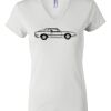 Women's Short Sleeve V-Neck T-Shirt Thumbnail