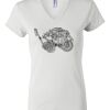 Women's Short Sleeve V-Neck T-Shirt Thumbnail