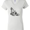 Women's Short Sleeve V-Neck T-Shirt Thumbnail