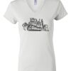 Women's Short Sleeve V-Neck T-Shirt Thumbnail