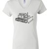 Women's Short Sleeve V-Neck T-Shirt Thumbnail