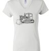 Women's Short Sleeve V-Neck T-Shirt Thumbnail