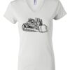 Women's Short Sleeve V-Neck T-Shirt Thumbnail