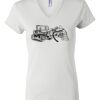 Women's Short Sleeve V-Neck T-Shirt Thumbnail