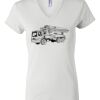 Women's Short Sleeve V-Neck T-Shirt Thumbnail