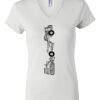 Women's Short Sleeve V-Neck T-Shirt Thumbnail