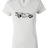 Women's Short Sleeve V-Neck T-Shirt Thumbnail