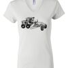 Women's Short Sleeve V-Neck T-Shirt Thumbnail