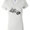 Women's Short Sleeve V-Neck T-Shirt Thumbnail