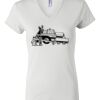 Women's Short Sleeve V-Neck T-Shirt Thumbnail