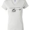 Women's Short Sleeve V-Neck T-Shirt Thumbnail