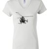 Women's Short Sleeve V-Neck T-Shirt Thumbnail