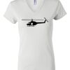 Women's Short Sleeve V-Neck T-Shirt Thumbnail