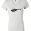 Women's Short Sleeve V-Neck T-Shirt Thumbnail