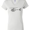 Women's Short Sleeve V-Neck T-Shirt Thumbnail