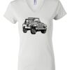 Women's Short Sleeve V-Neck T-Shirt Thumbnail