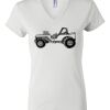 Women's Short Sleeve V-Neck T-Shirt Thumbnail