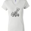 Women's Short Sleeve V-Neck T-Shirt Thumbnail