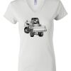 Women's Short Sleeve V-Neck T-Shirt Thumbnail