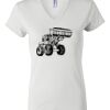 Women's Short Sleeve V-Neck T-Shirt Thumbnail