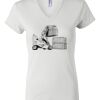 Women's Short Sleeve V-Neck T-Shirt Thumbnail