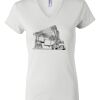 Women's Short Sleeve V-Neck T-Shirt Thumbnail