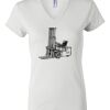 Women's Short Sleeve V-Neck T-Shirt Thumbnail