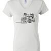 Women's Short Sleeve V-Neck T-Shirt Thumbnail