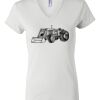 Women's Short Sleeve V-Neck T-Shirt Thumbnail