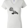 Women's Short Sleeve V-Neck T-Shirt Thumbnail