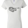 Women's Short Sleeve V-Neck T-Shirt Thumbnail