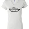 Women's Short Sleeve V-Neck T-Shirt Thumbnail