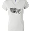 Women's Short Sleeve V-Neck T-Shirt Thumbnail