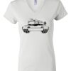 Women's Short Sleeve V-Neck T-Shirt Thumbnail