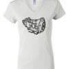 Women's Short Sleeve V-Neck T-Shirt Thumbnail