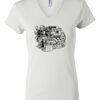 Women's Short Sleeve V-Neck T-Shirt Thumbnail