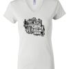 Women's Short Sleeve V-Neck T-Shirt Thumbnail