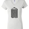 Women's Short Sleeve V-Neck T-Shirt Thumbnail