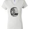 Women's Short Sleeve V-Neck T-Shirt Thumbnail