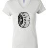 Women's Short Sleeve V-Neck T-Shirt Thumbnail