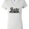 Women's Short Sleeve V-Neck T-Shirt Thumbnail