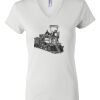 Women's Short Sleeve V-Neck T-Shirt Thumbnail