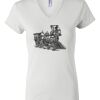 Women's Short Sleeve V-Neck T-Shirt Thumbnail