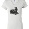 Women's Short Sleeve V-Neck T-Shirt Thumbnail